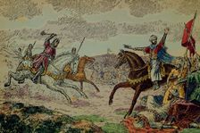 Battle of Salado River (1340), drawing