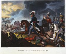 Battle of Salamanca, July 22nd, 1811, (1819). Creators: William Heath, Joseph Constantine Stadler