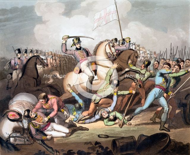 Battle of Salamanca, Spain, 21st July 1812 (1819). Creator: Thales Fielding.