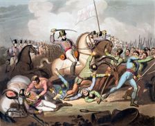Battle of Salamanca, Spain, 21st July 1812 (1819). Creator: Thales Fielding