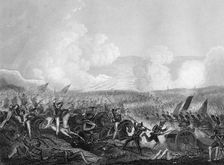 Battle of Salamanca, Spain, 22 July 1811 (c1857).Artist: DJ Pound