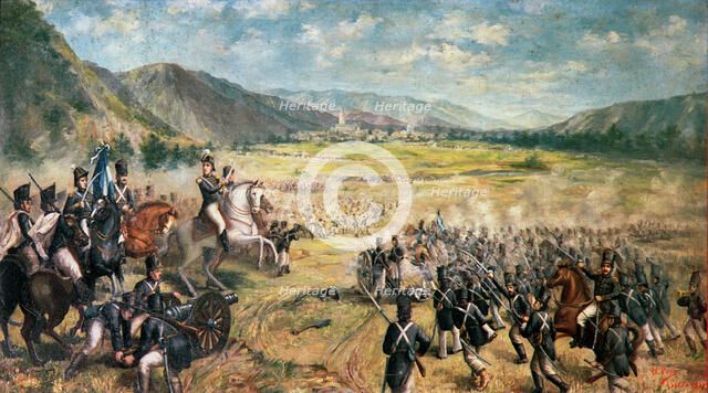 Battle of Salta on December 20th 1815, oil on canvas, 1908.