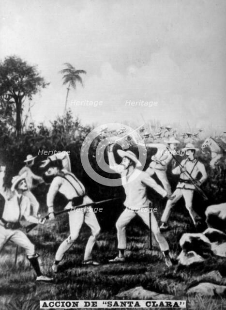 Battle of Santa Clara, (1895), 1920s. Artist: Unknown.