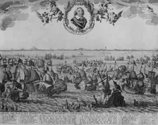 Battle of Scheveningen c1653. Artist: Cornelis de Visscher