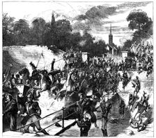 Battle of Sedan, France, Franco-Prussian War, 1 September 1870 (c1880)