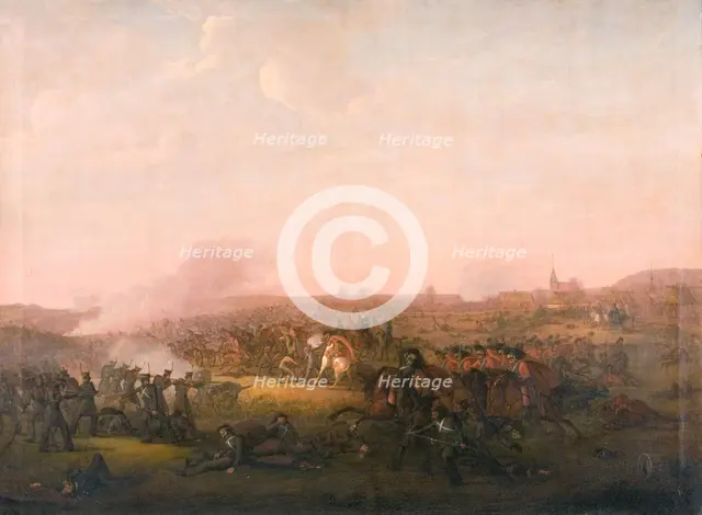 Battle of Sehested, 1822-1823. Creator: Jorgen Sonne.