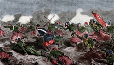 Battle of Turbigo, Second Italian War of Independence, 3 june 1859. Creator: Dumont