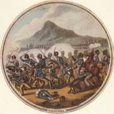 Battle of Talavera 1815, (1910). Artist: Edward Orme