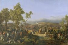 Battle of Tarutino on 6 (18) October 1812, 1847. Creator: Peter Heinrich Lambert von Hess