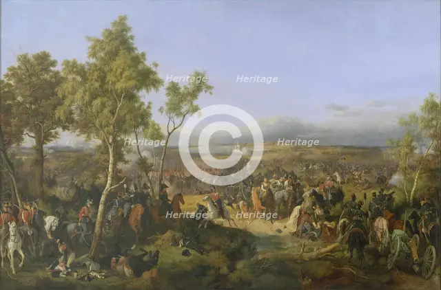 Battle of Tarutino on 6 (18) October 1812, 1847. Creator: Peter Heinrich Lambert von Hess.