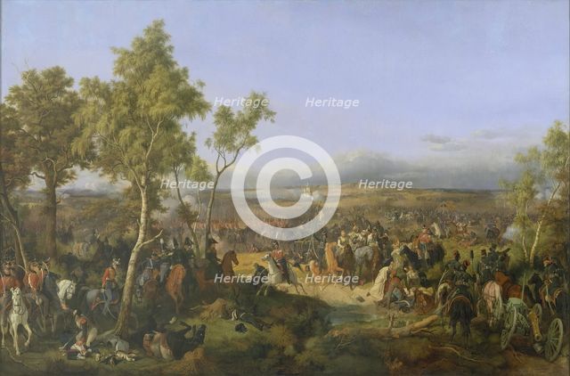Battle of Tarutino on 6 (18) October 1812, 1847. Creator: Peter Heinrich Lambert von Hess.