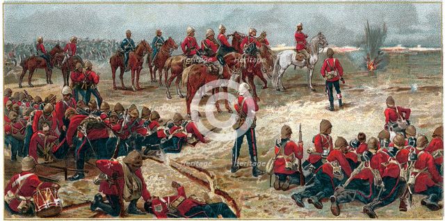 Battle of Tel-el-Kebir, Egypt, 13 September 1882 (1887). Artist: Unknown