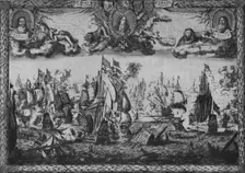 Battle of the Texel c1675. Artist: Romeyn de Hooghe