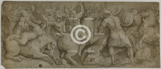 Battle of the Amazons, n.d. Creator: Unknown.