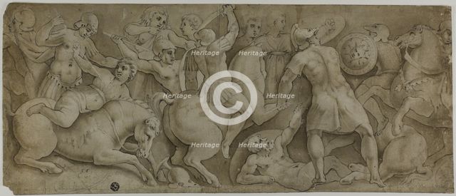 Battle of the Amazons, n.d. Creator: Unknown.