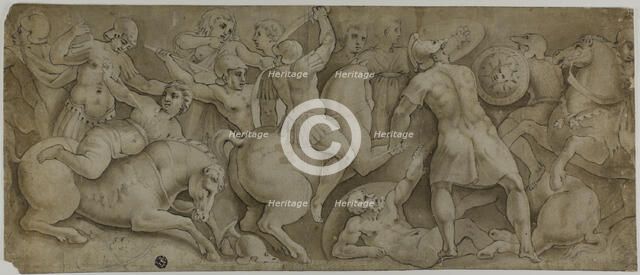 Battle of the Amazons, n.d. Creator: Unknown.