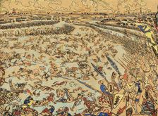 Battle of the Golden Spurs (Bataille des éperons d'or) , 1895. Creator: Ensor; James (1860-1949)