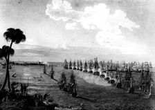 Battle of the Nile, 1 August 1798, (19th century)