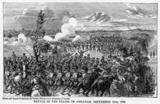 Battle of the Plains of Abraham, September 13th, 1759 (1877)