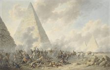 Battle of the Pyramids, 1803. Creator: Dirk Langendijk