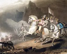 Battle of the Pyrenees, Spain, 28th July 1813 (1819). Creator: Thales Fielding