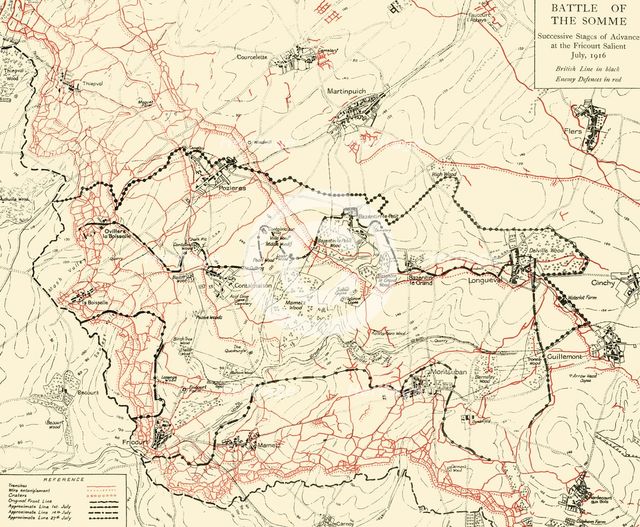 'Battle of the Somme', First World War, July 1916, (c1920). Creator: Unknown.