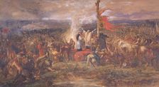 Battle of the Standard, Northallerton, Yorkshire, 22nd August 1138, (1880). Artist: Sir John Gilbert