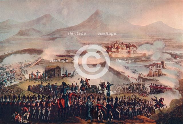 'Battle of Toulouse, April 10 1814', 19th century (1909). Artist: Thomas Sutherland.
