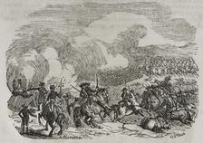 Battle of Trouillas, (September 22, 1793), War of Roussillon, (1793-1795), 1851. Creator: Unknown