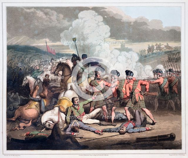 Battle of Vimeiro, Portugal, 1st August 1808 (1819). Creator: Thales Fielding.