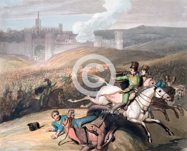 Battle of Vitoria, Spain, 21st June 1813 (1819). Creator: Thales Fielding.