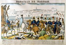 Battle of Wagram 1809, (c1835). Artist: Francois Georgin