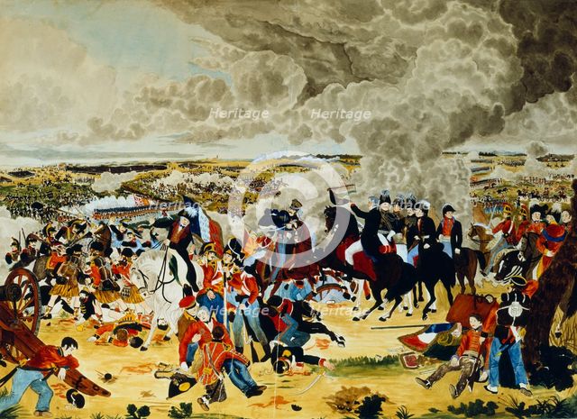Battle of Waterloo, 18 June 1815 (1888). Artist: John Atkinson II