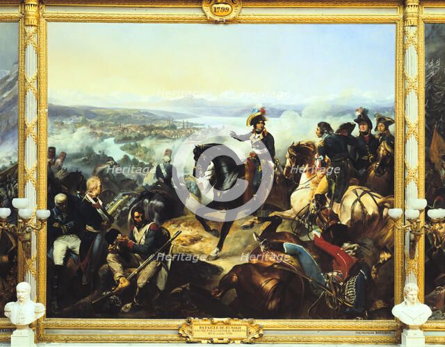 'Battle of Zurich', 25 September, 1799, (c1800-c1842). Artist: Francois Bouchot