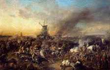 Battle of Zorndorf on 14 August 1758, 1852. Creator: Alexander von Kotzebue