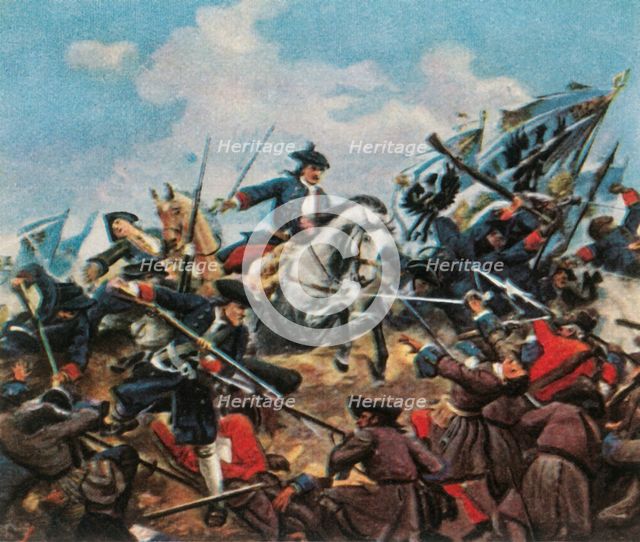 Battle at Turin, 1706, (1936). Creator: Unknown.
