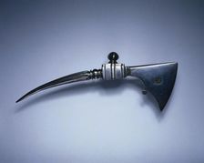 Battle Axe, late 1500s. Creator: Unknown