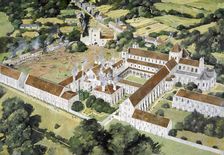 Battle Abbey, 16th century, (c1990-2010). Artist: Ivan Lapper
