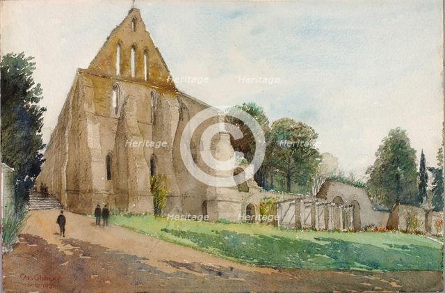 Battle Abbey, 1931. Creator: Cass Gilbert.