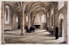 Battle Abbey, 12th century, (c1990-2010). Artist: Peter Urmston