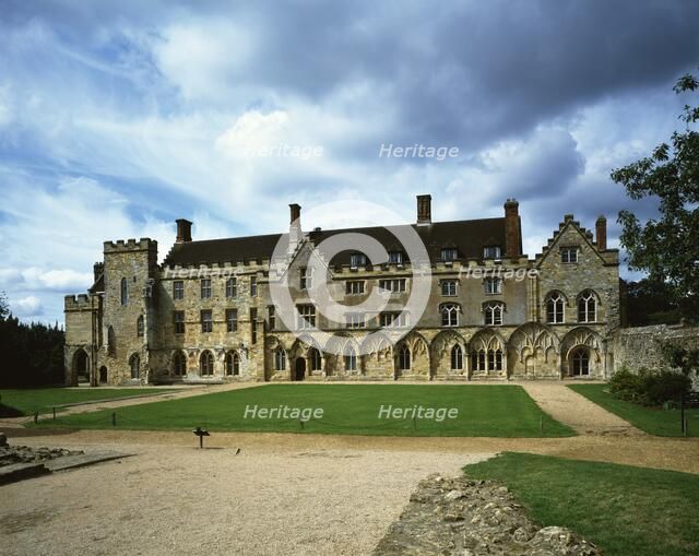 Battle Abbey, c1990-2010. Artist: Pat Payne.