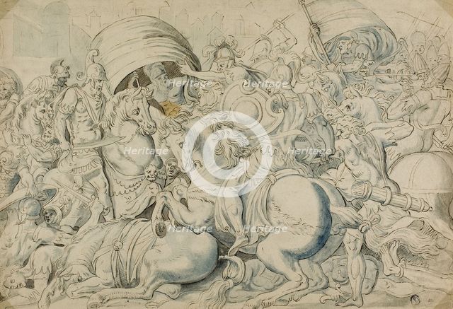 Battle before Troy, n.d. Creator: Unknown.