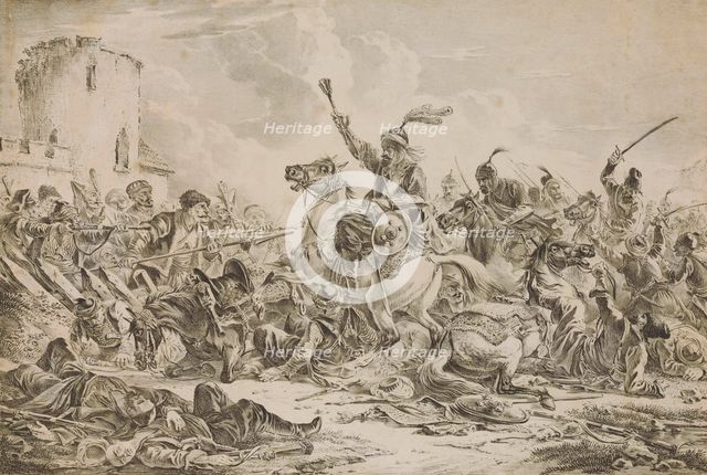 Battle Between the Georgians and Mountain Tribes, 1826.
