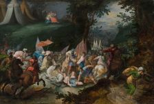 Battle between the Israelites and the Amalekites