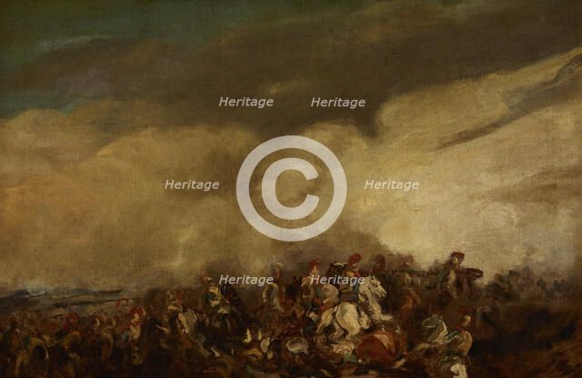 Battle, c1835. Creator: Piotr Michalowski.