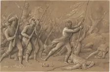 Battle Charge, 1865-1874. Creator: Hammatt Billings