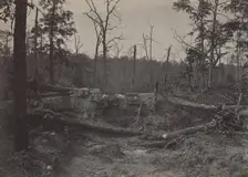 Battle Field of New Hope Church, Georgia No. 2, 1860s. Creator: George N. Barnard