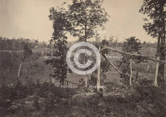 Battle Ground of Resacca, Georgia No. 2, 1860s. Creator: George N. Barnard.