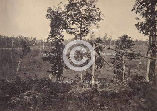 Battle Ground of Resacca, Georgia No. 2, 1860s. Creator: George N. Barnard.