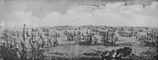 Battle in the Downs c1639. Artist: Abraham de Verwer
